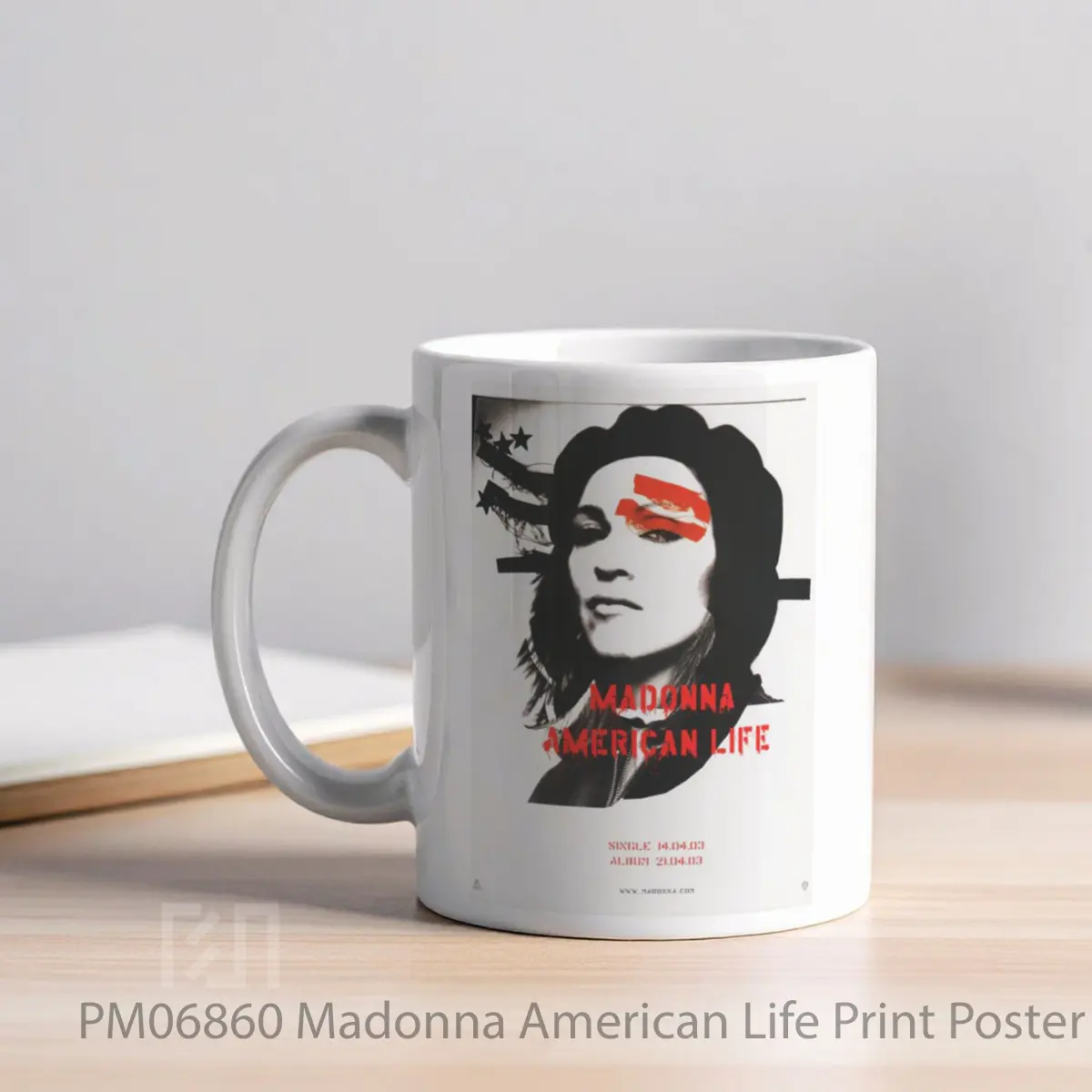 Mug Madonna American Life Print MPM06860 - All-side / Desain
