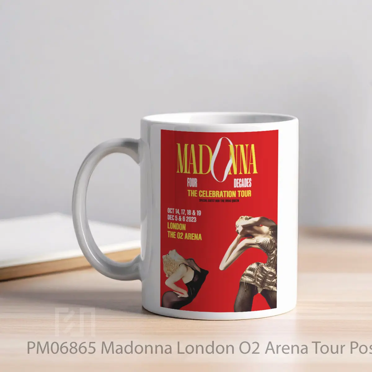 Mug Madonna London O2 Arena Tour MPM06865 - All-side / Desain
