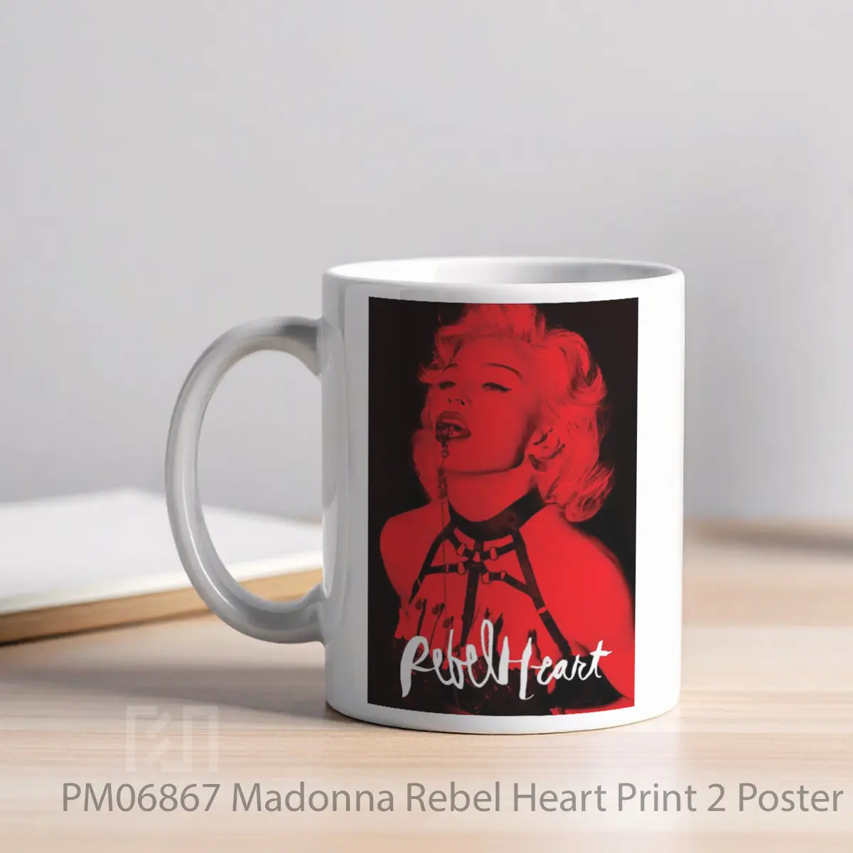 Mug Madonna Rebel Heart Print 2 MPM06867 - All-side / Desain