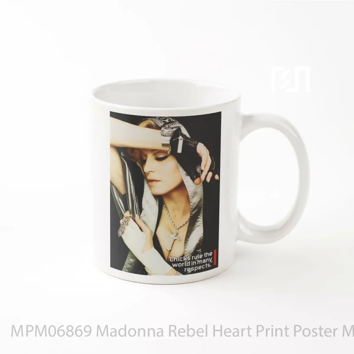 Mug Madonna Rebel Heart Print MPM06869