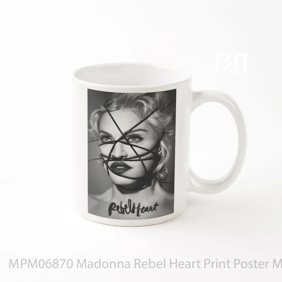 Mug Madonna Rebel Heart Print MPM06870
