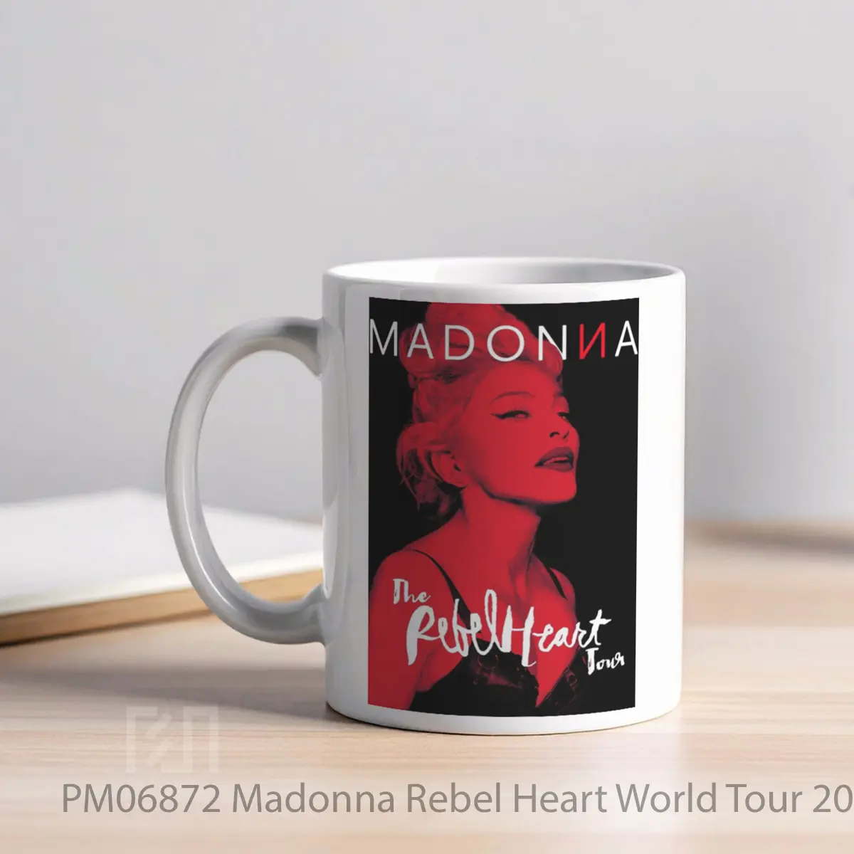Mug Madonna Rebel Heart World Tour 2015 MPM06872 - All-side / Desain