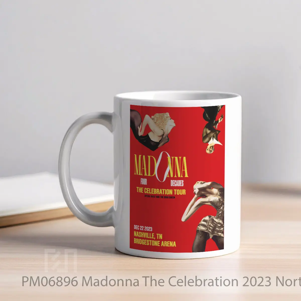 Mug Madonna The Celebration 2023 North America Tour MPM06896 - All-side / Desain