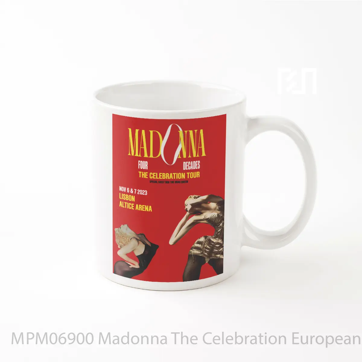 Mug Madonna The Celebration European Tour 2023 Lisbon Pt Altice Arena MPM06900