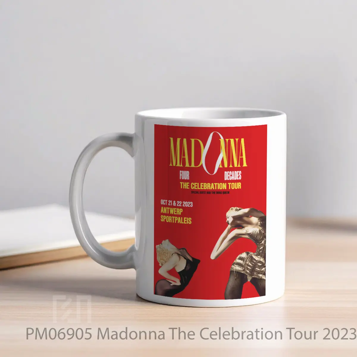 Mug Madonna The Celebration Tour 2023 Antwerp MPM06905 - All-side / Desain