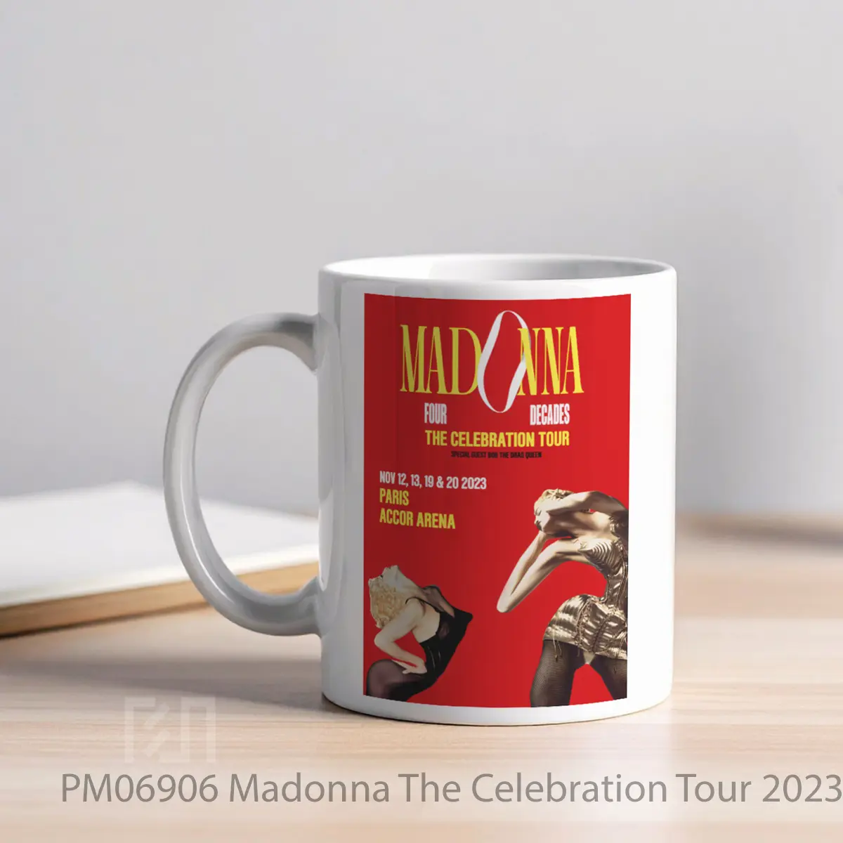 Mug Madonna The Celebration Tour 2023 Paris MPM06906 - All-side / Desain
