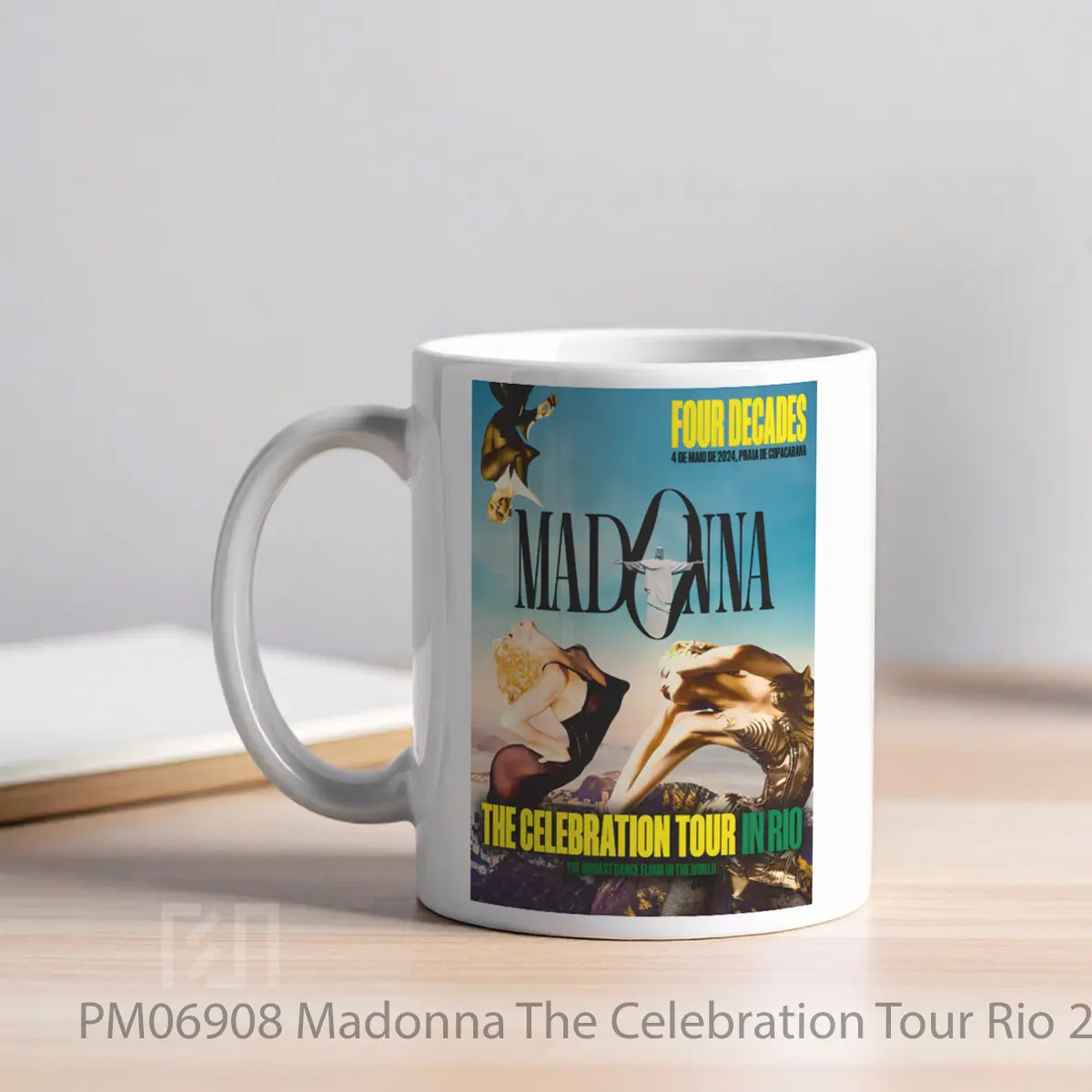 Mug Madonna The Celebration Tour Rio 2024 MPM06908 - All-side / Desain