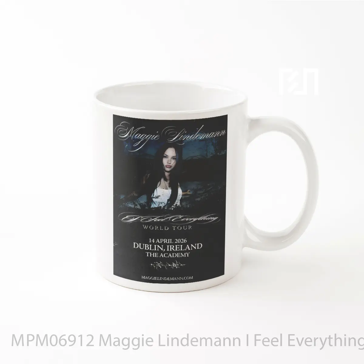 Mug Maggie Lindemann I Feel Everything 2026 Ireland Tour MPM06912