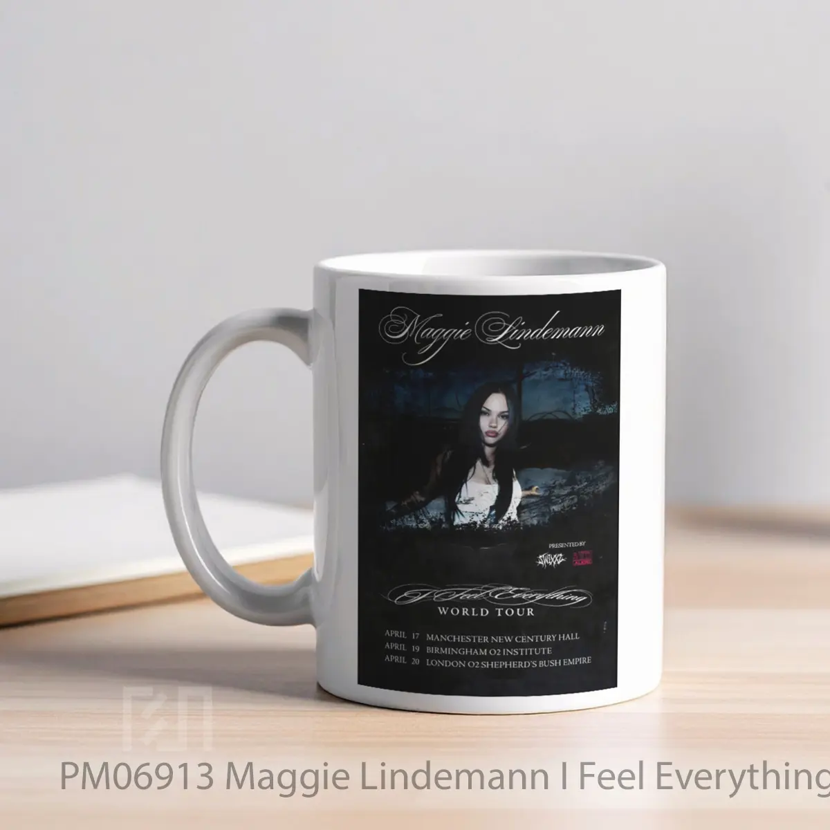 Mug Maggie Lindemann I Feel Everything 2026 Uk Tour Manchester MPM06913 - All-side / Desain