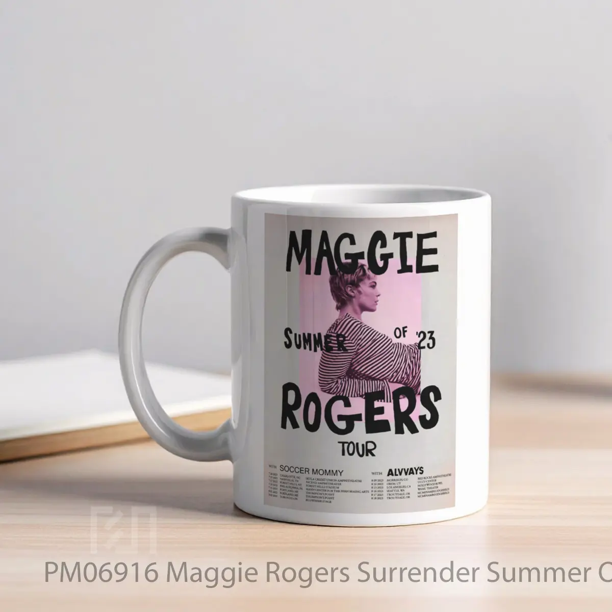 Mug Maggie Rogers Surrender Summer Of 23 Tour North America MPM06916 - All-side / Desain