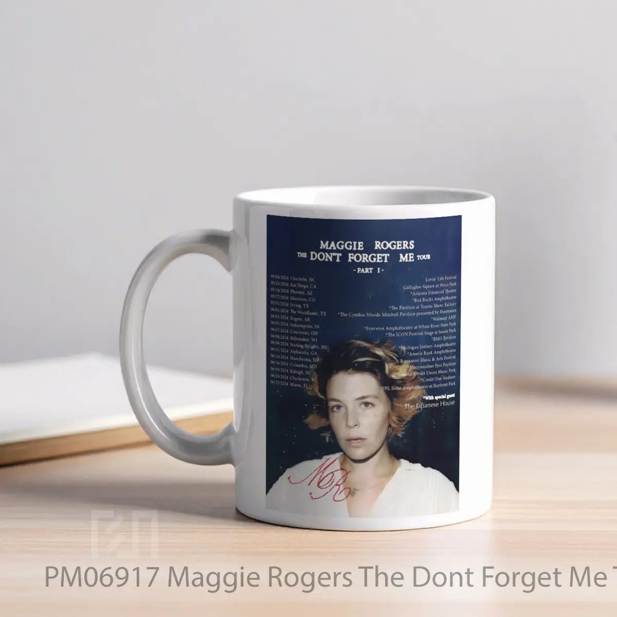 Mug Maggie Rogers The Dont Forget Me Tour 2024 Part 1 MPM06917 - All-side / Desain