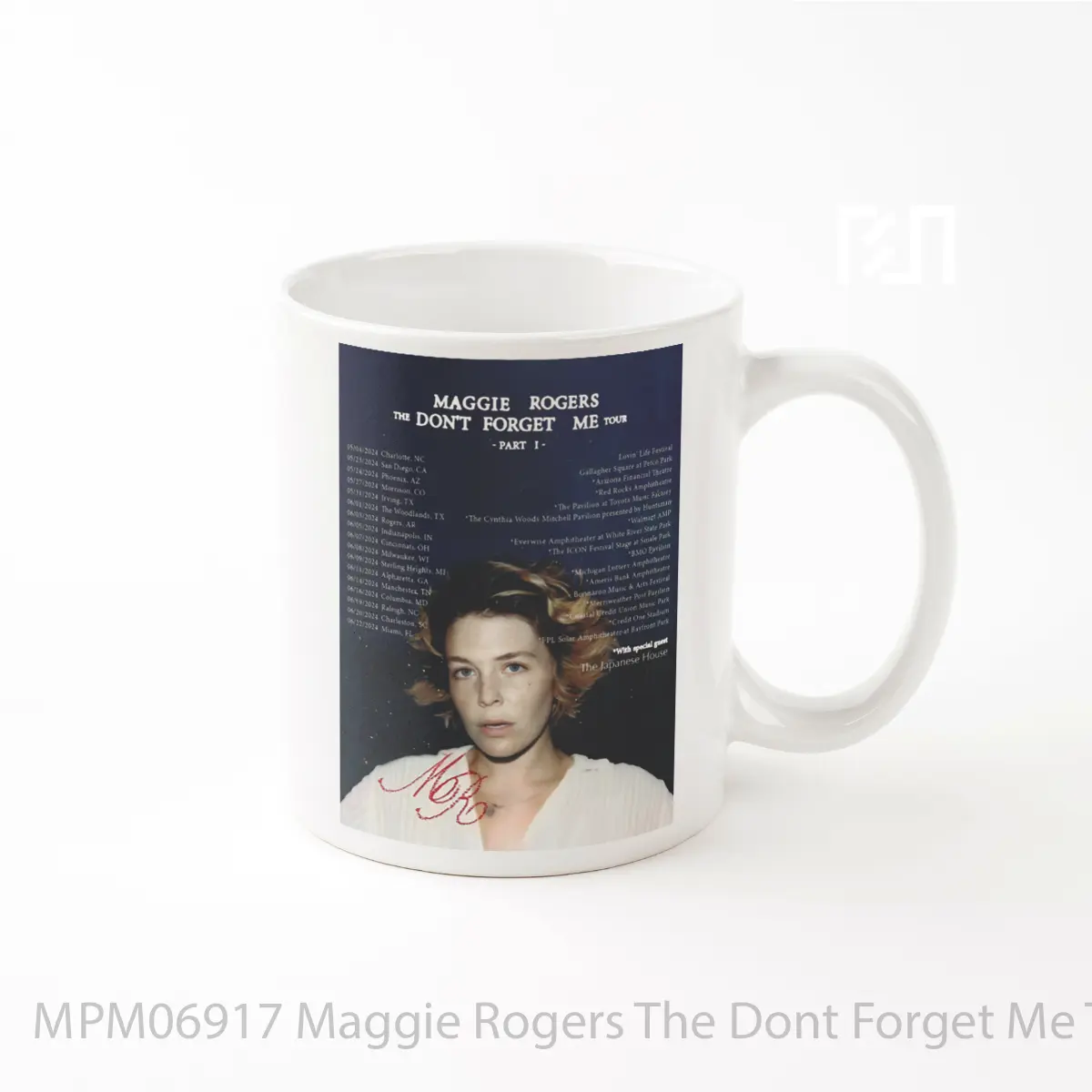 Mug Maggie Rogers The Dont Forget Me Tour 2024 Part 1 MPM06917