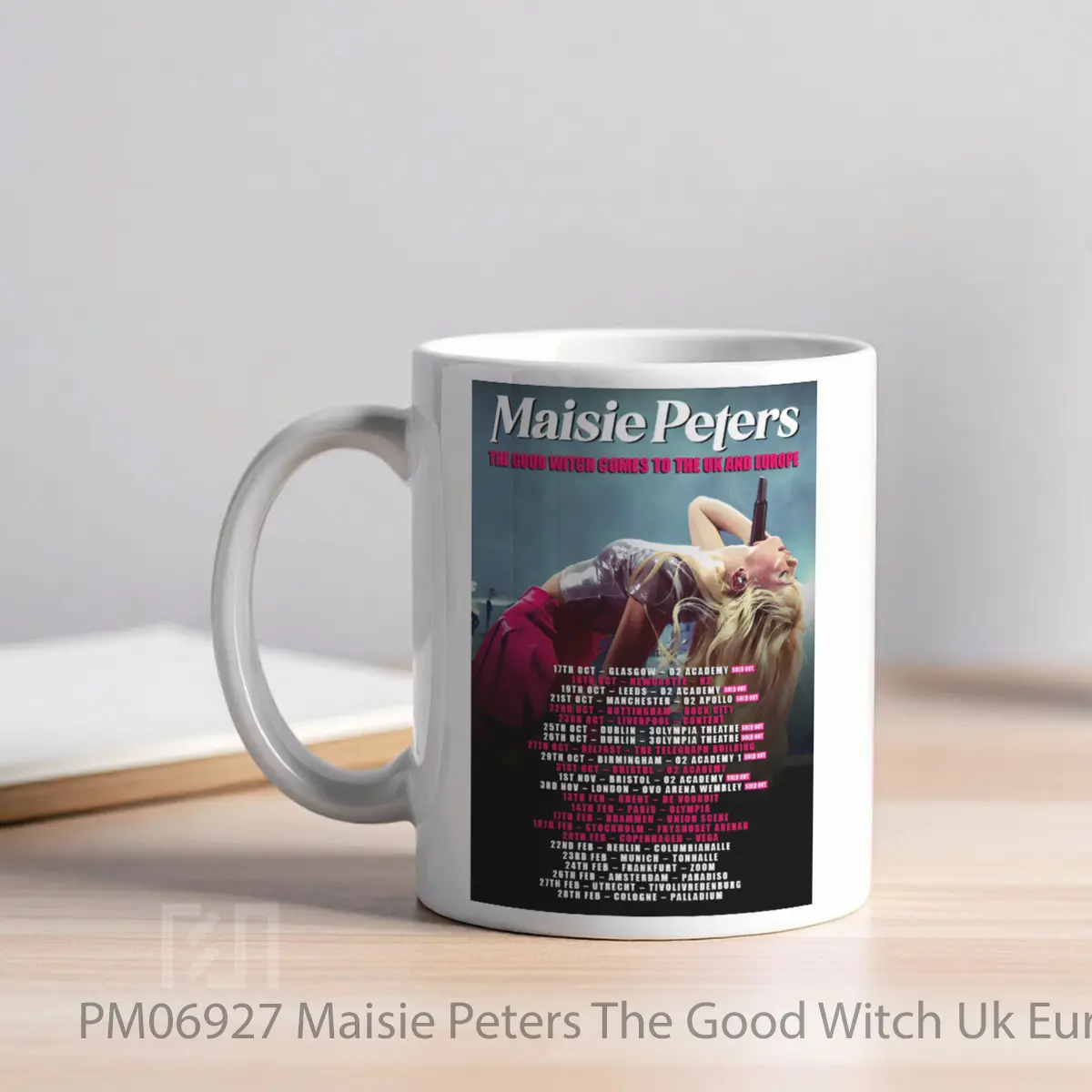 Mug Maisie Peters The Good Witch Uk Europe Tour 2024 MPM06927 - All-side / Desain