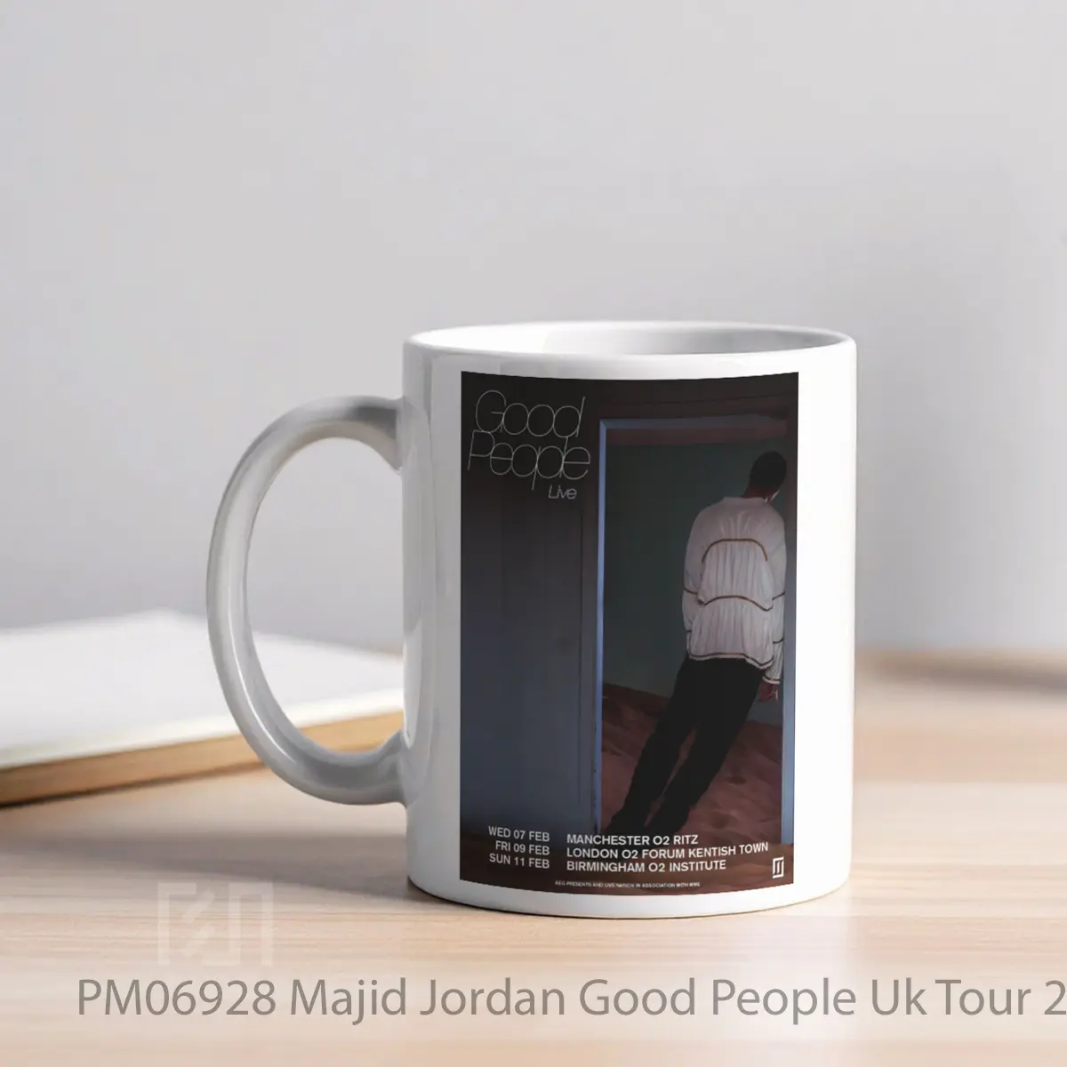 Mug Majid Jordan Good People Uk Tour 2024 MPM06928 - All-side / Desain