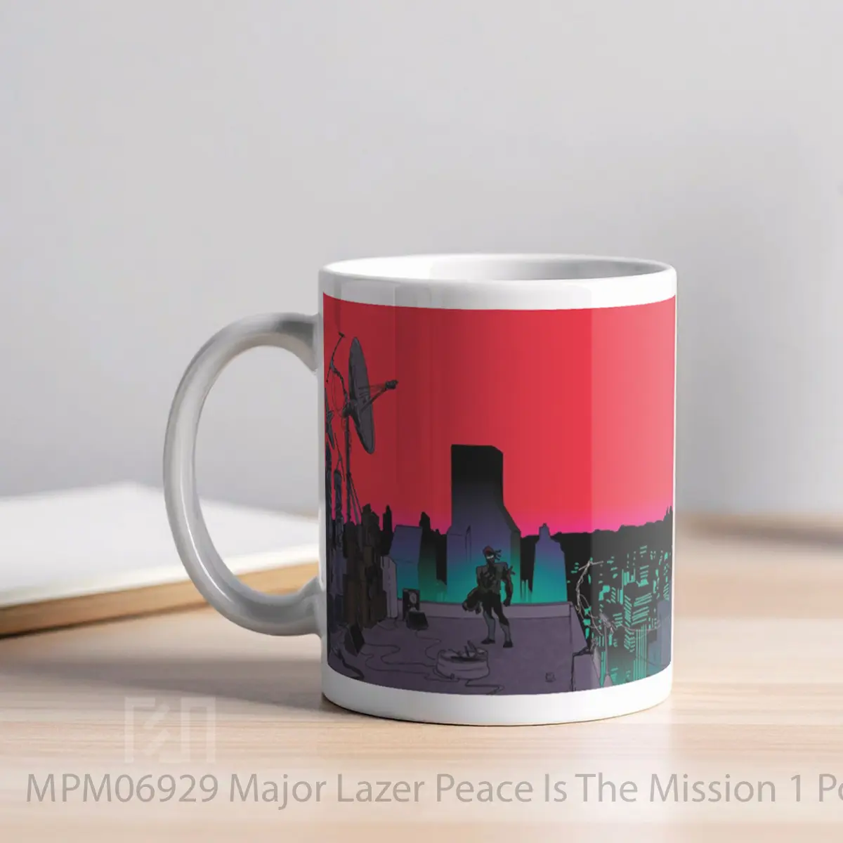 Mug Major Lazer Peace Is The Mission 1 MPM06929 - All-side / Desain