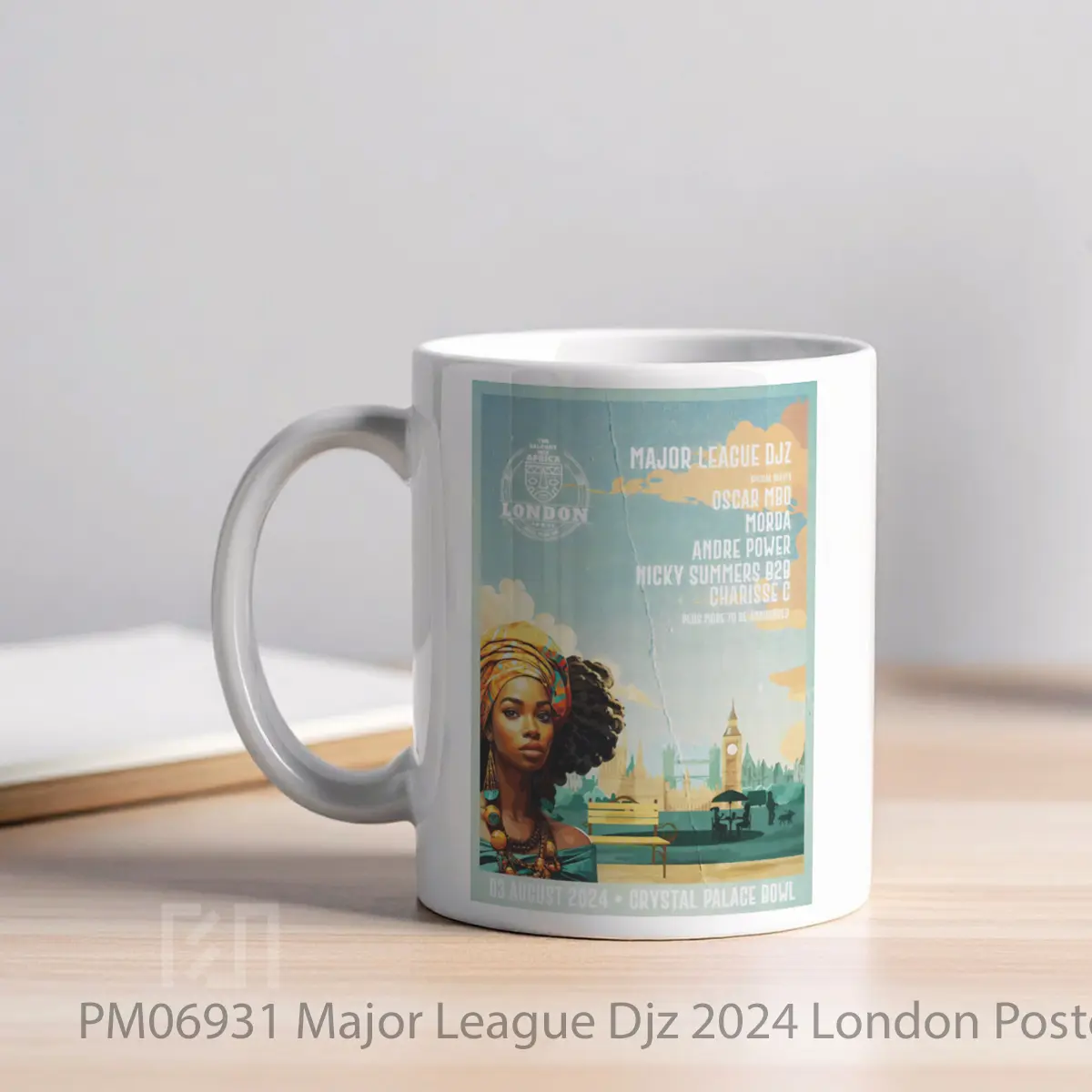 Mug Major League Djz 2024 London MPM06931 - All-side / Desain