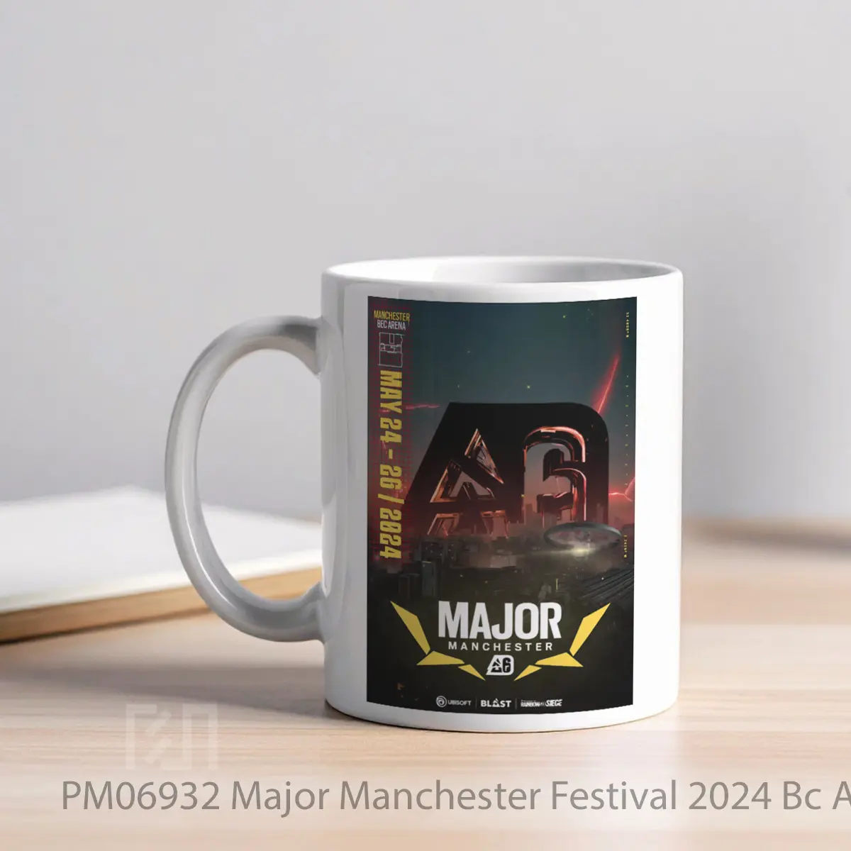 Mug Major Manchester Festival 2024 Bc Arena Tour Poste MPM06932 - All-side / Desain