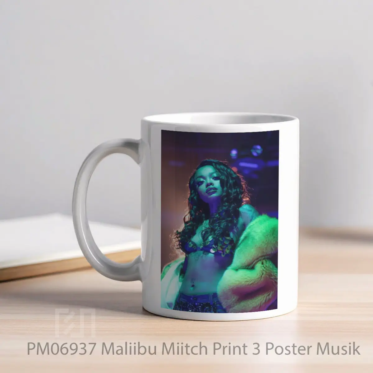 Mug Maliibu Miitch Print 3 MPM06937 - All-side / Desain