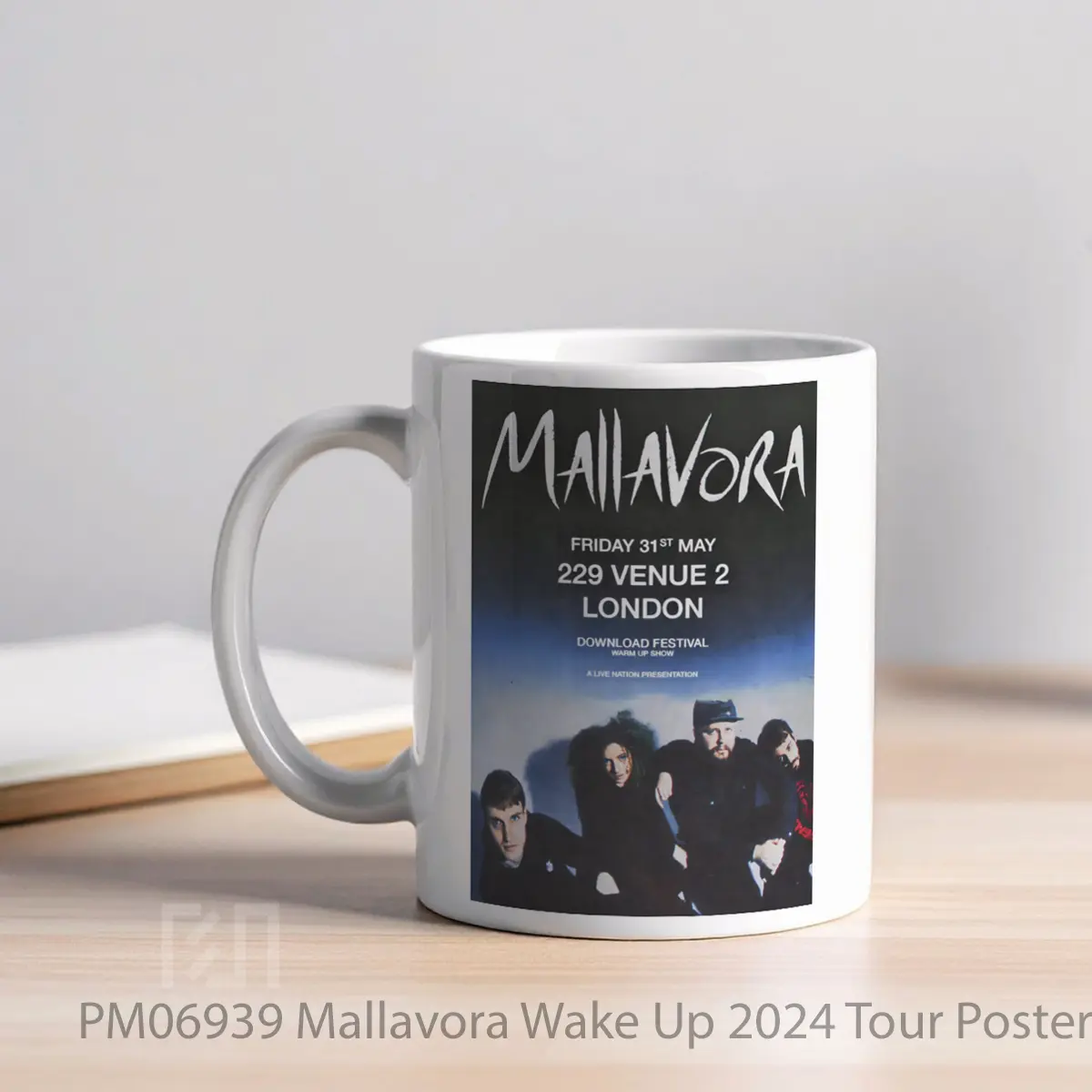 Mug Mallavora Wake Up 2024 Tour MPM06939 - All-side / Desain