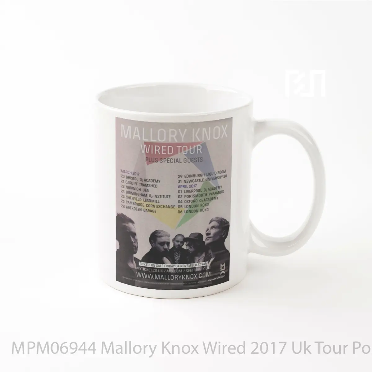 Mug Mallory Knox Wired 2017 Uk Tour MPM06944