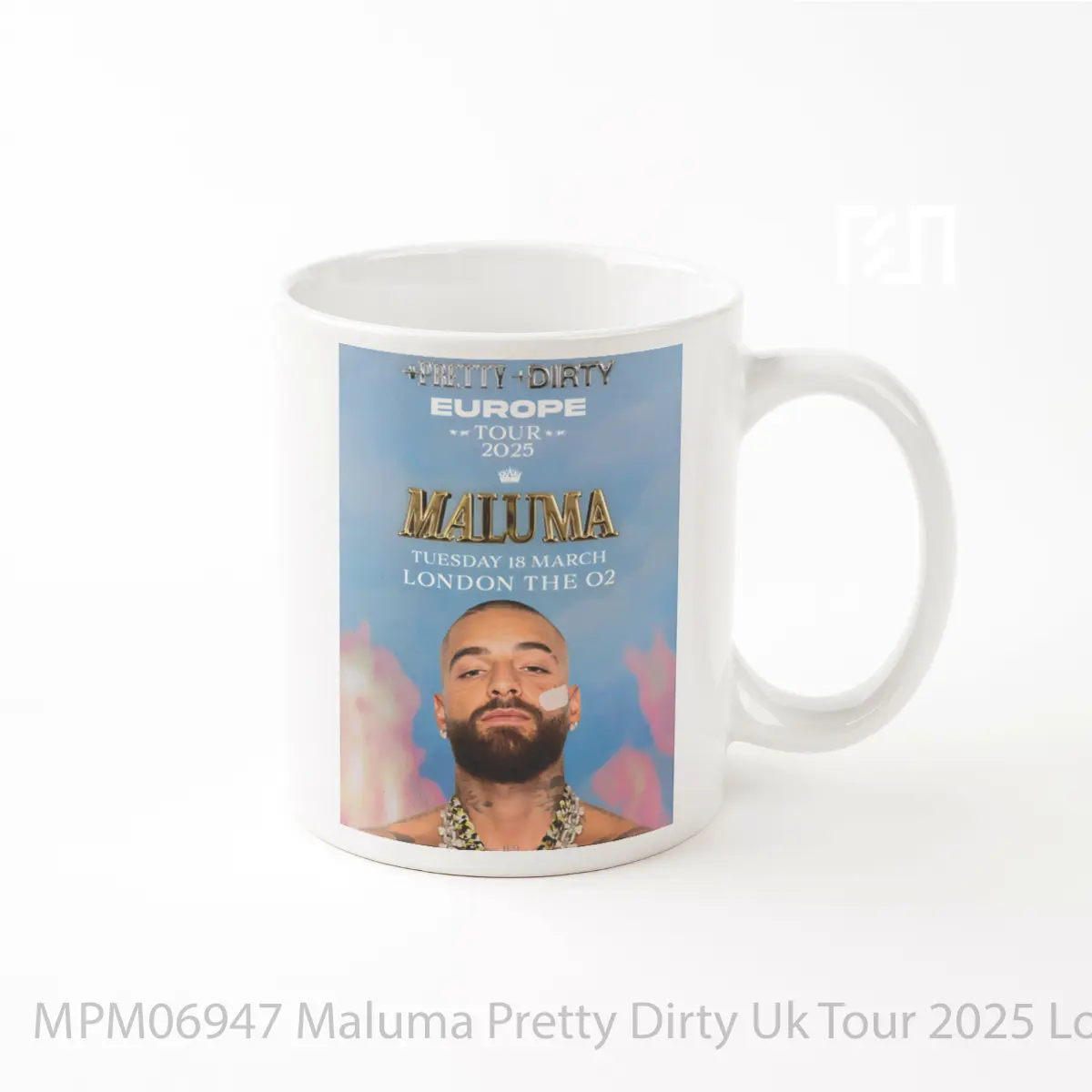 Mug Maluma Pretty Dirty Uk Tour 2025 London The O2 Arena MPM06947