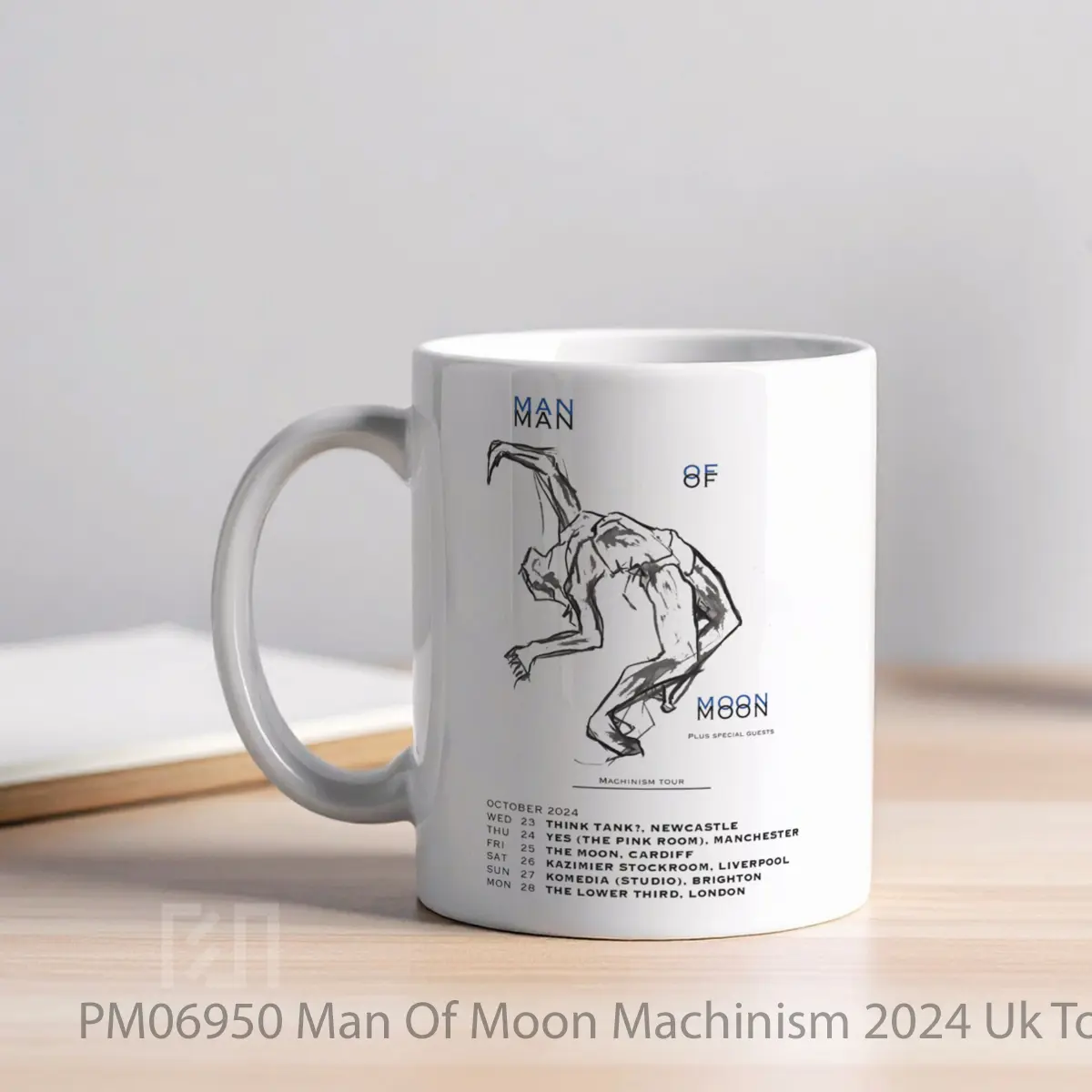 Mug Man Of Moon Machinism 2024 Uk Tour MPM06950 - All-side / Desain