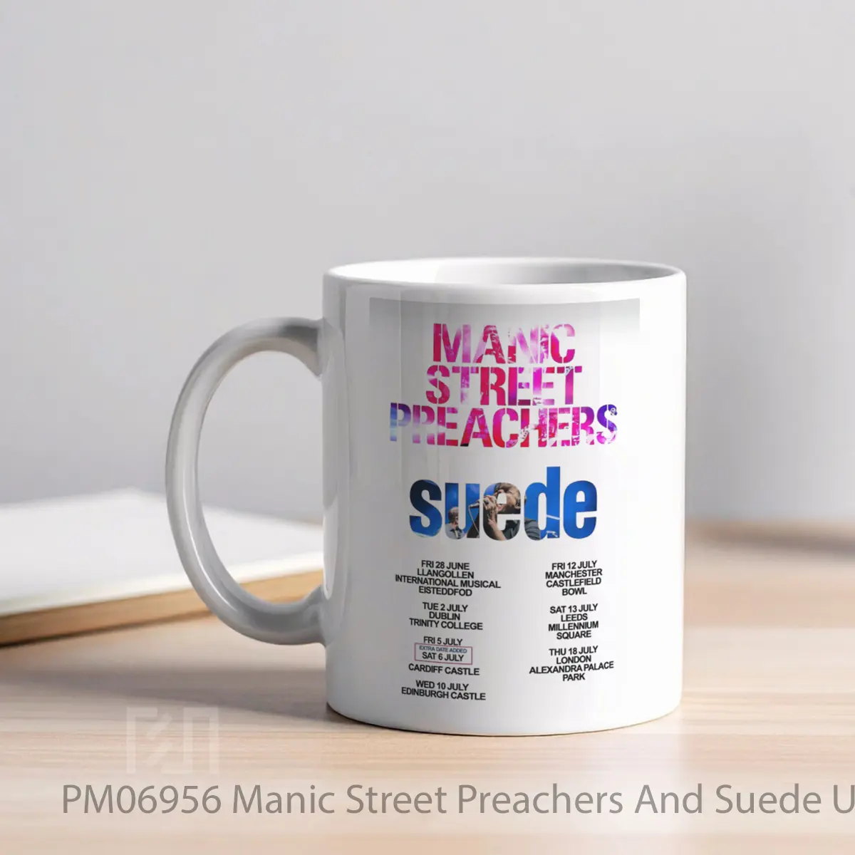 Mug Manic Street Preachers And Suede Uk Arena Tour 2024 MPM06956 - All-side / Desain