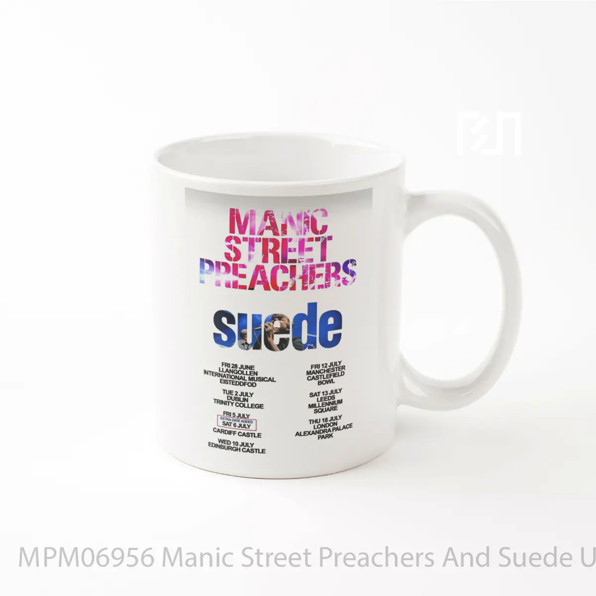 Mug Manic Street Preachers And Suede Uk Arena Tour 2024 MPM06956