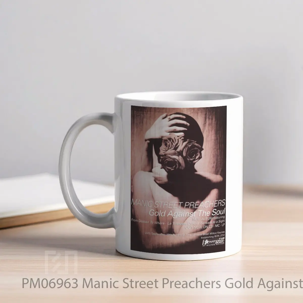 Mug Manic Street Preachers Gold Against The Soul Print MPM06963 - All-side / Desain
