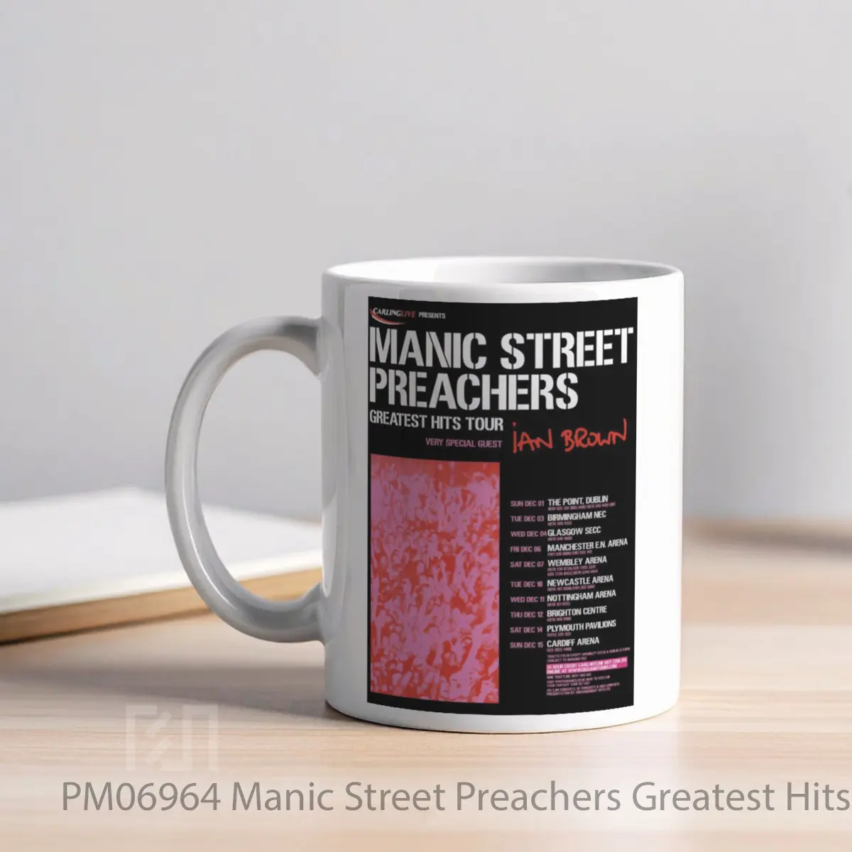 Mug Manic Street Preachers Greatest Hits Tour 2002 MPM06964 - All-side / Desain