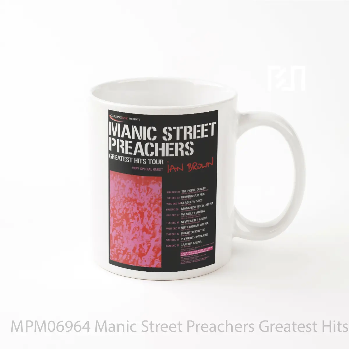 Mug Manic Street Preachers Greatest Hits Tour 2002 MPM06964