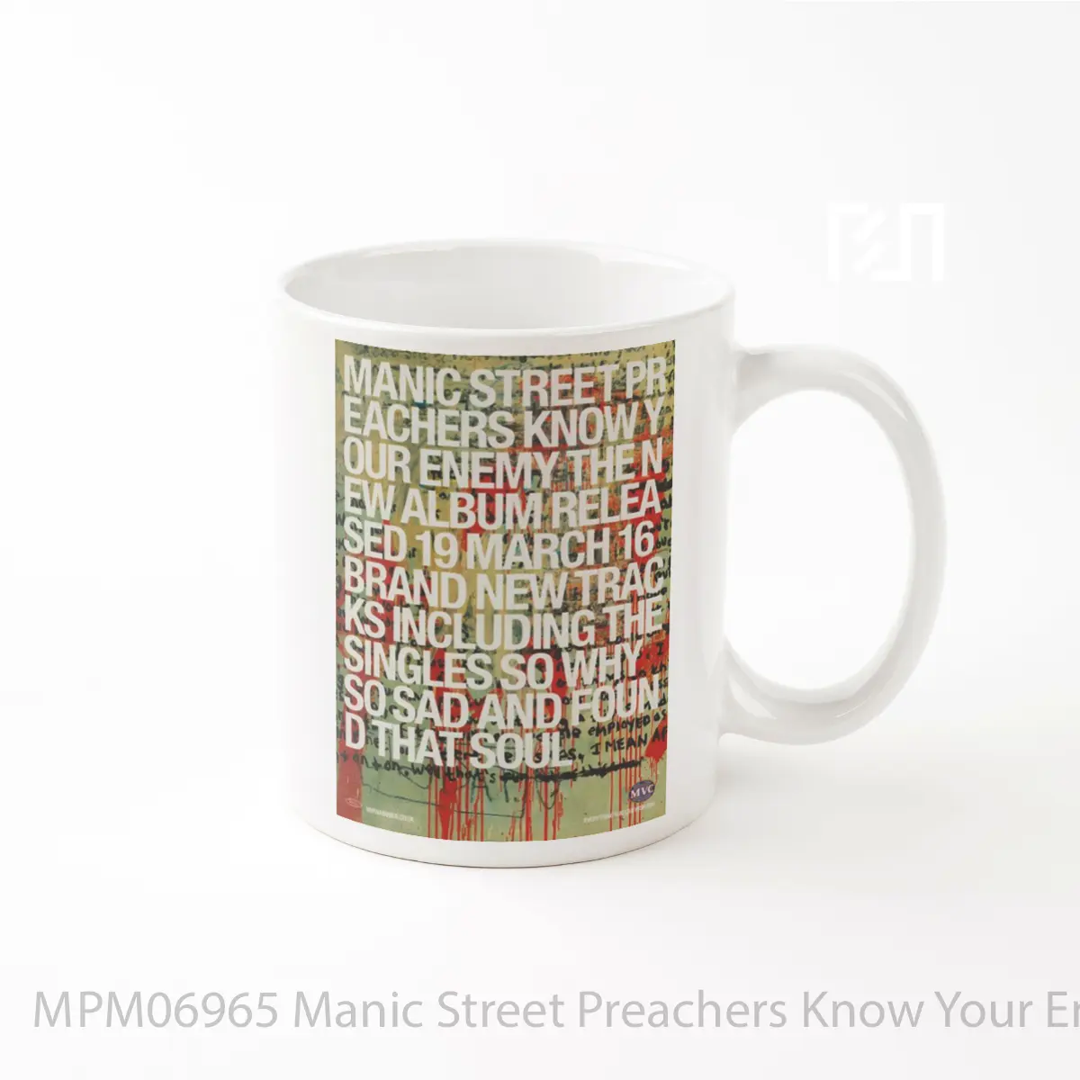 Mug Manic Street Preachers Know Your Enemy Print MPM06965