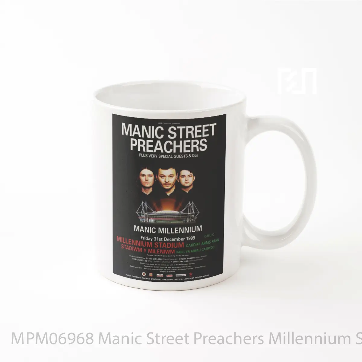 Mug Manic Street Preachers Millennium Stadium 31 Dec MPM06968