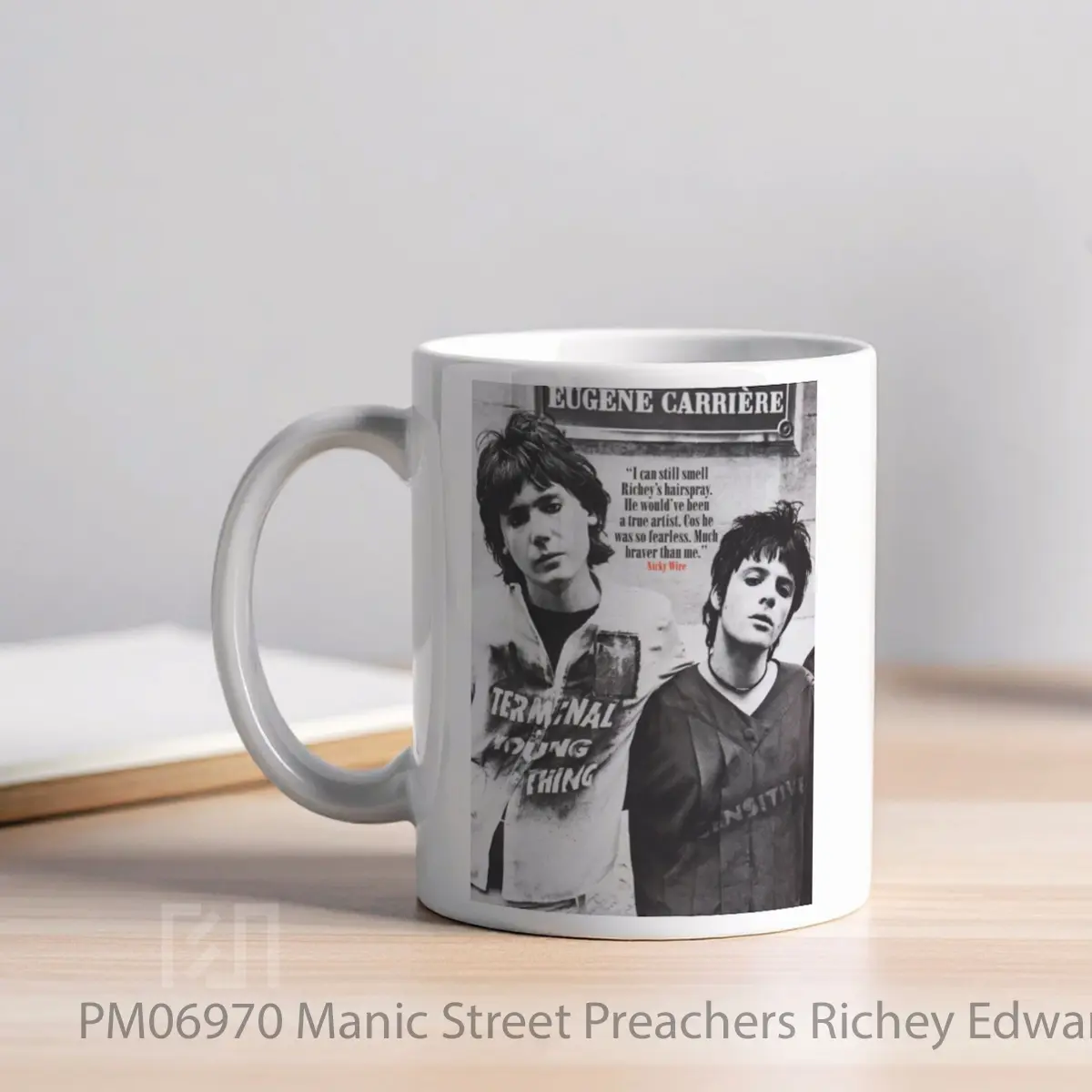 Mug Manic Street Preachers Richey Edwards Nicky Wire Print MPM06970 - All-side / Desain
