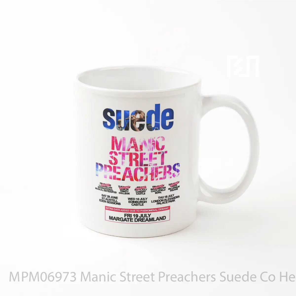 Mug Manic Street Preachers Suede Co Headlining Tour 2024 MPM06973