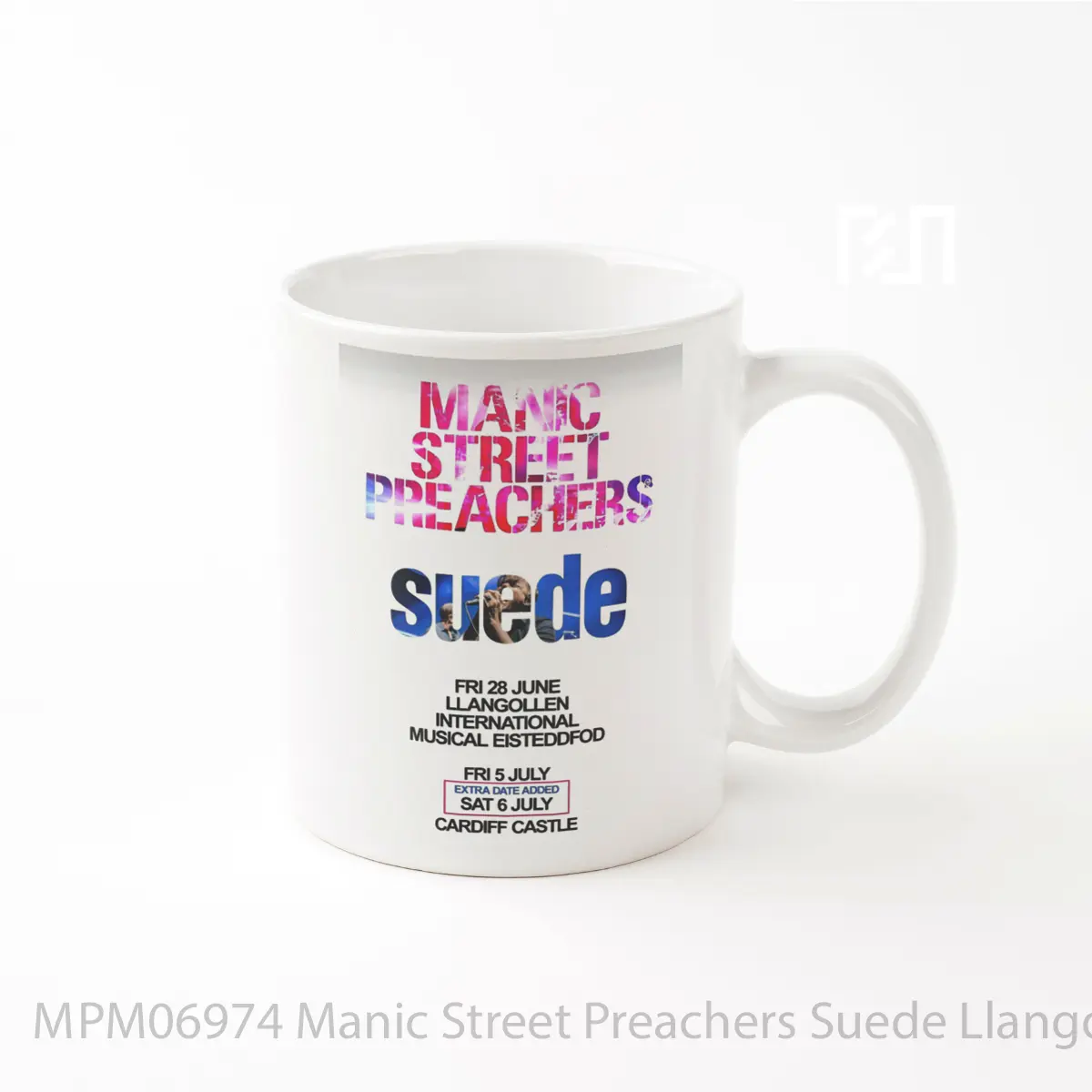 Mug Manic Street Preachers Suede Llangollen 2024 MPM06974