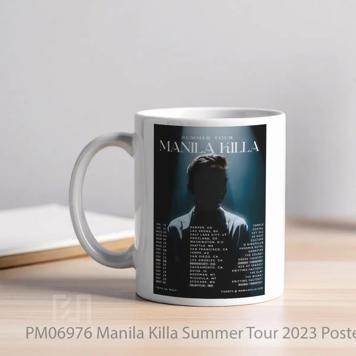 Mug Manila Killa Summer Tour 2023 MPM06976 - All-side / Desain