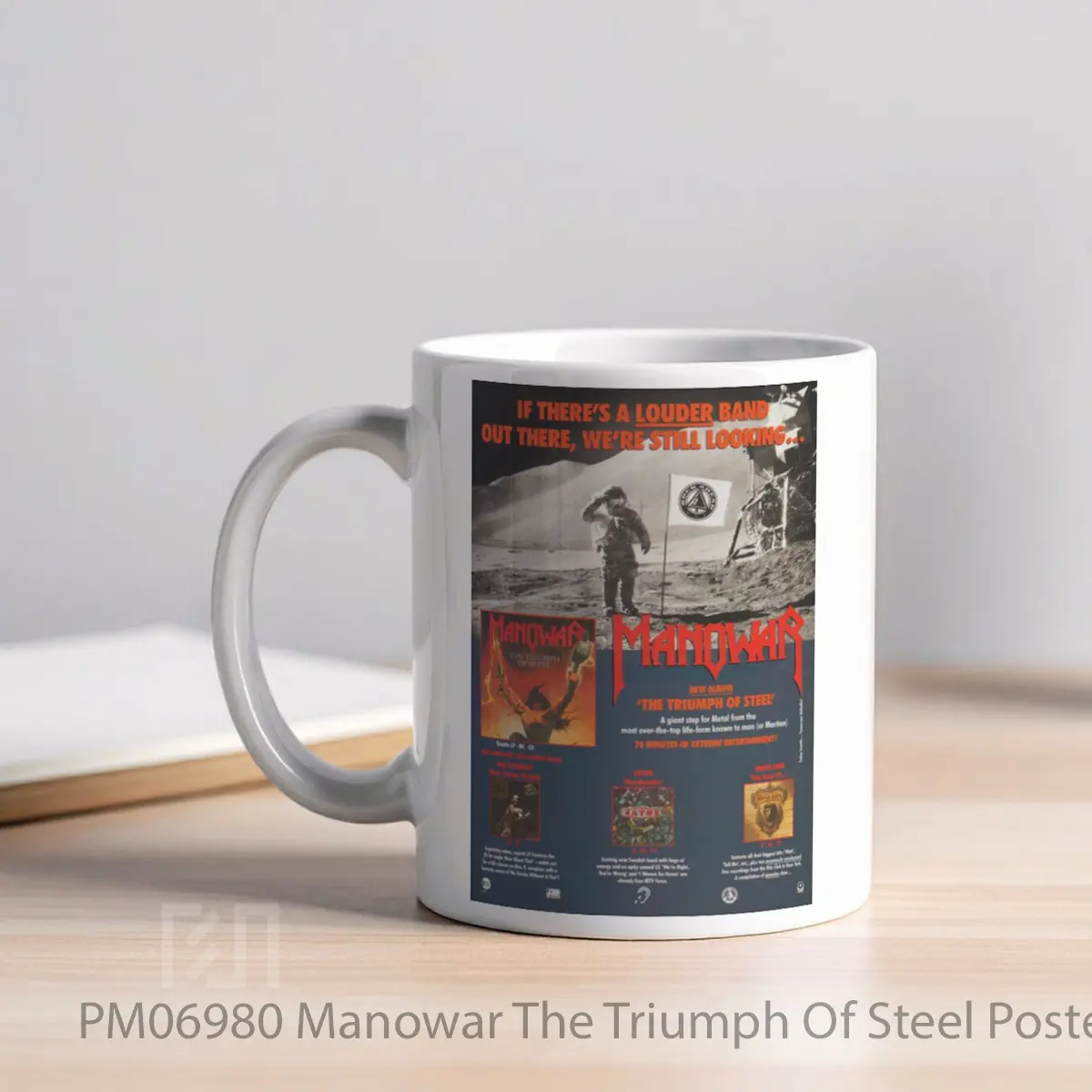 Mug Manowar The Triumph Of Steel MPM06980 - All-side / Desain