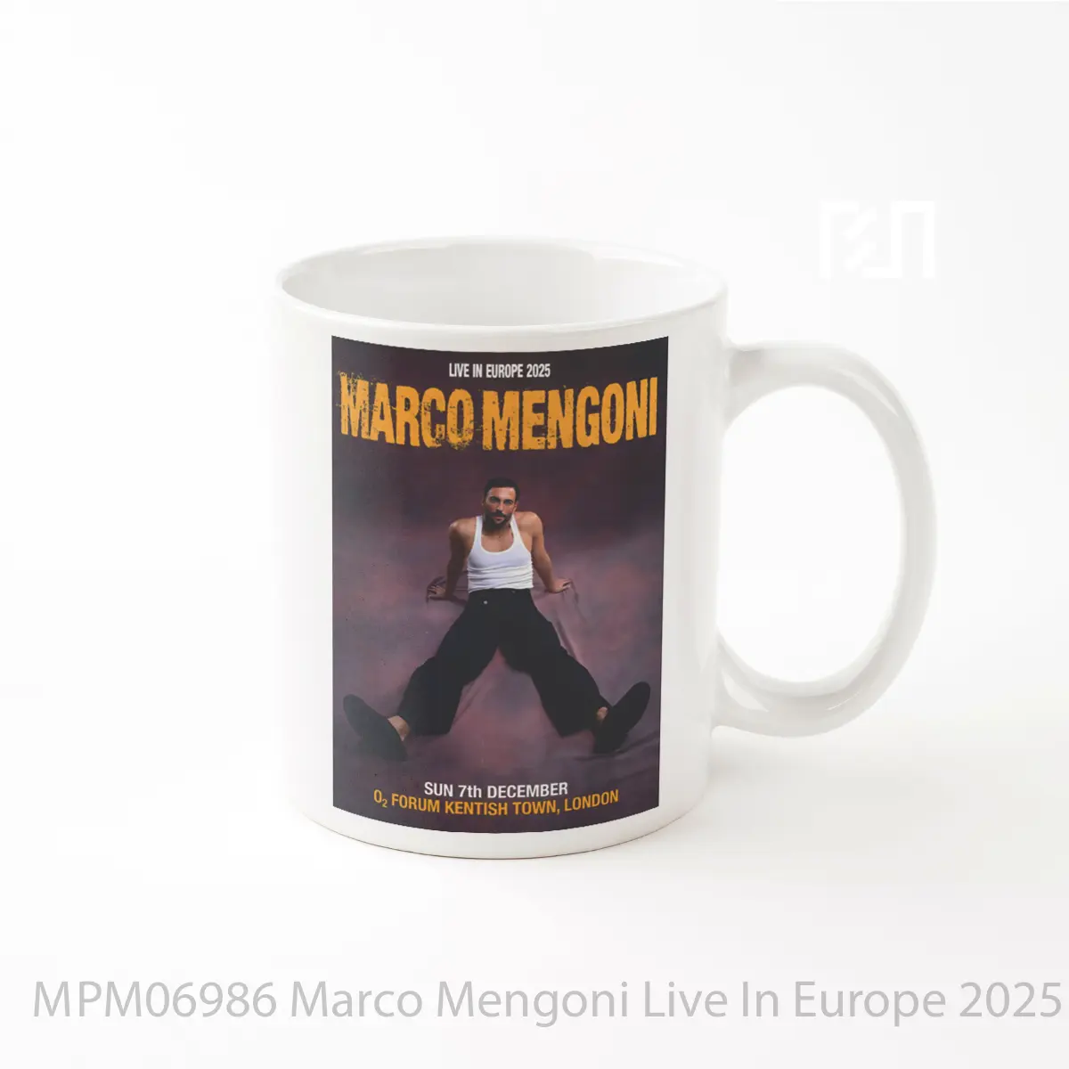 Mug Marco Mengoni Live In Europe 2025 Tour MPM06986