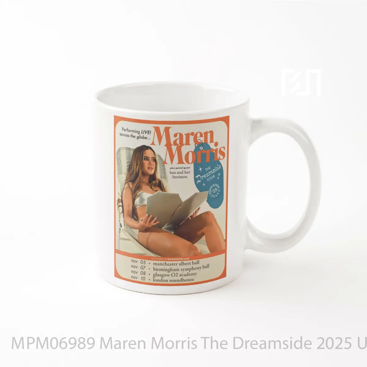 Mug Maren Morris The Dreamside 2025 Uk Tour MPM06989