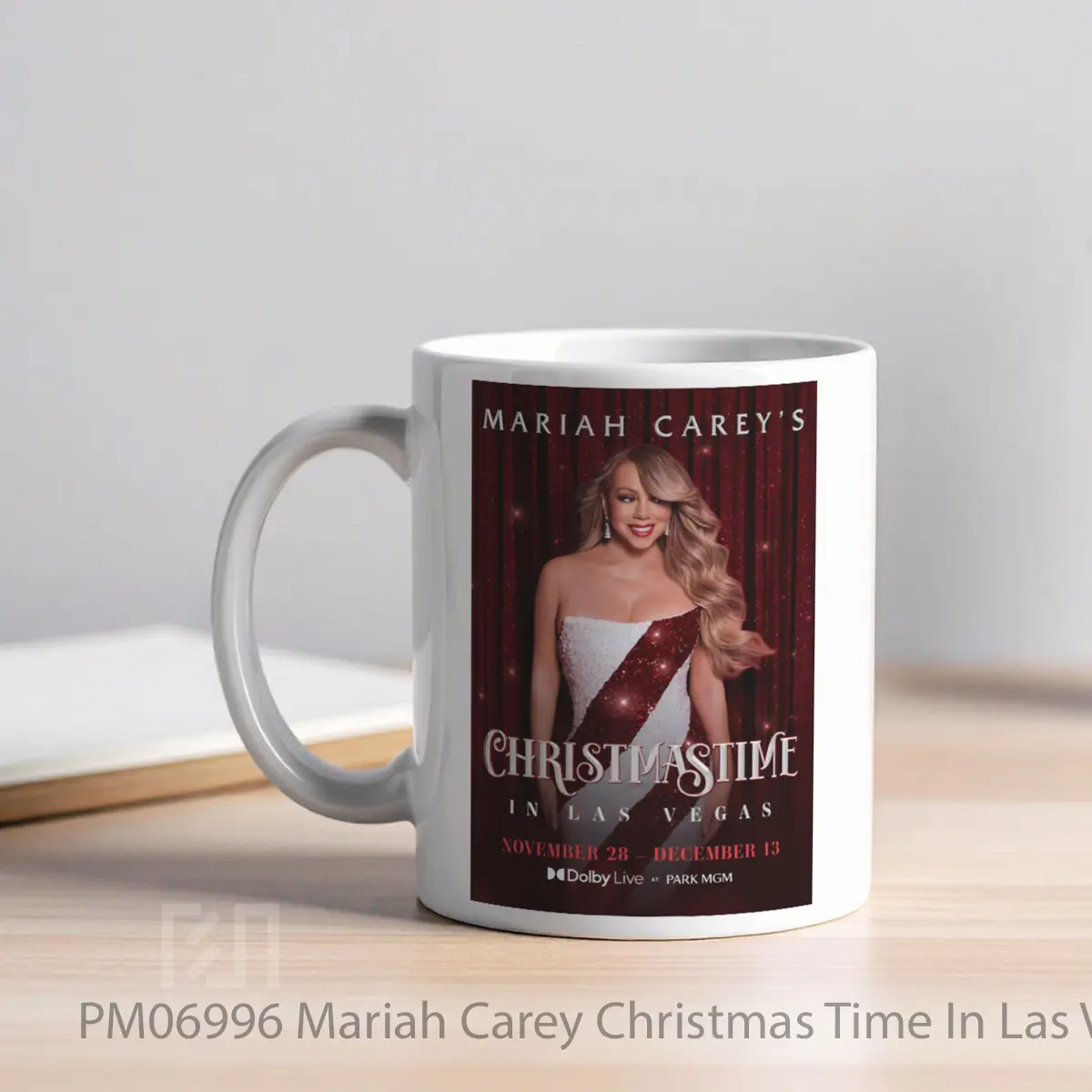 Mug Mariah Carey Christmas Time In Las Vegas 2025 Residency MPM06996 - All-side / Desain