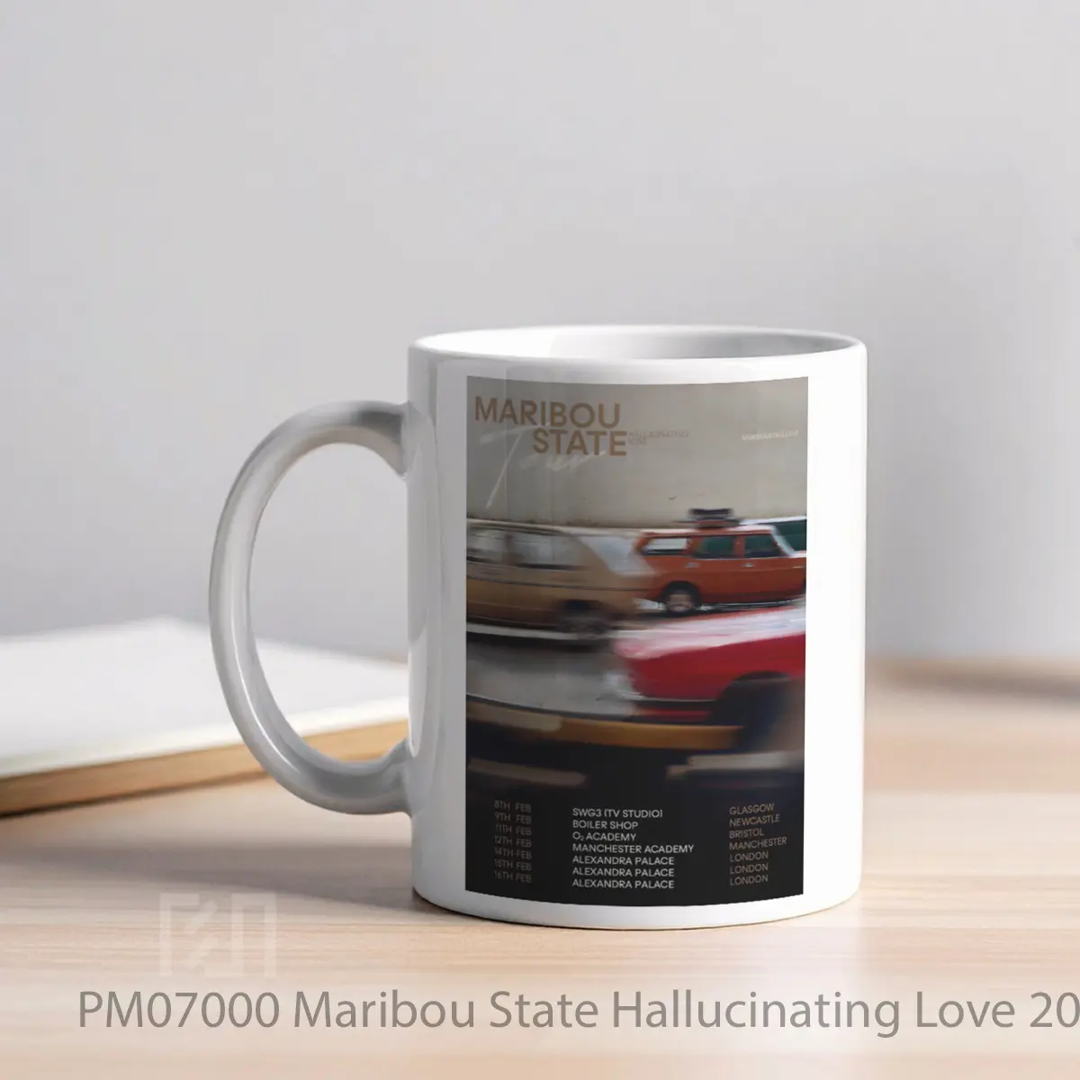 Mug Maribou State Hallucinating Love 2025 Live Uk Tour MPM07000 - All-side / Desain