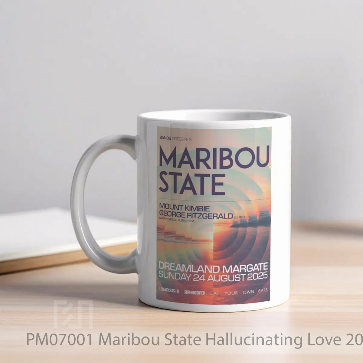 Mug Maribou State Hallucinating Love 2026 Uk Tour MPM07001 - All-side / Desain