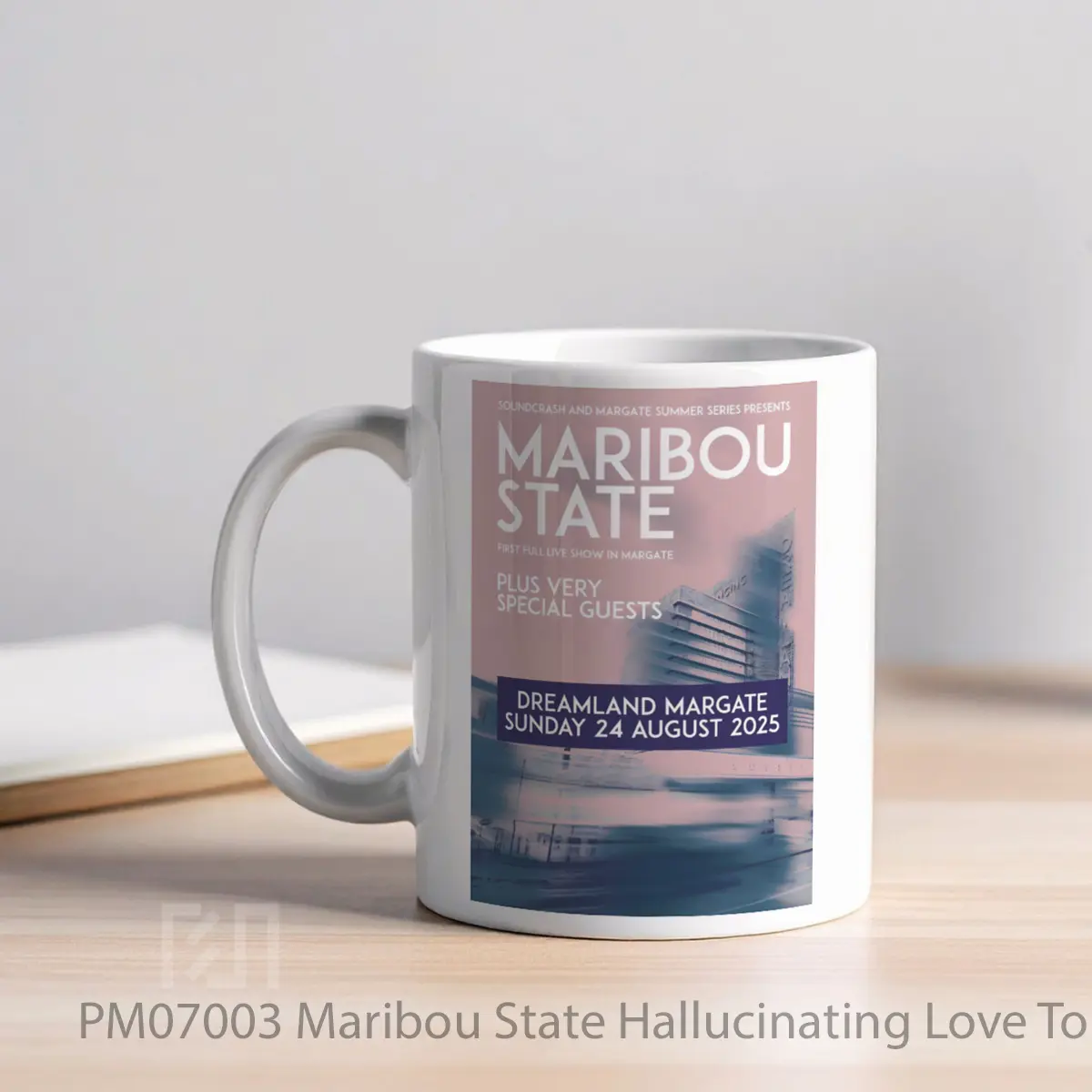 Mug Maribou State Hallucinating Love Tour 2025 Dreamland Margate MPM07003 - All-side / Desain