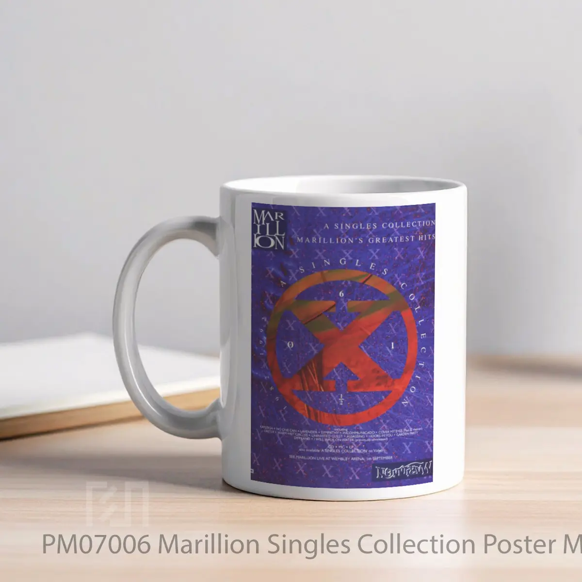 Mug Marillion Singles Collection MPM07006 - All-side / Desain