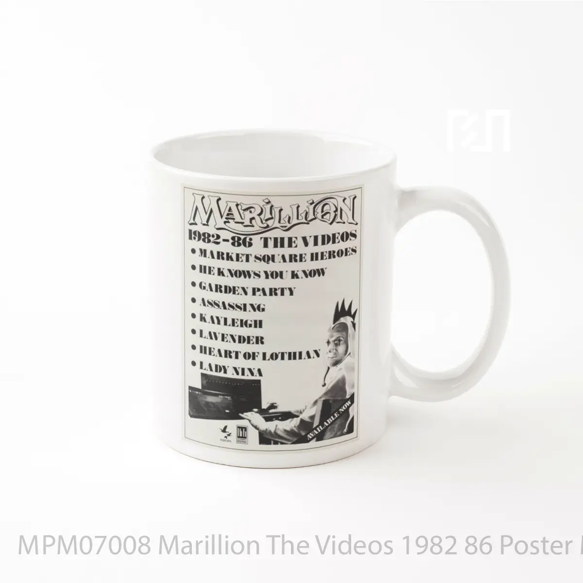 Mug Marillion The Videos 1982 86 MPM07008
