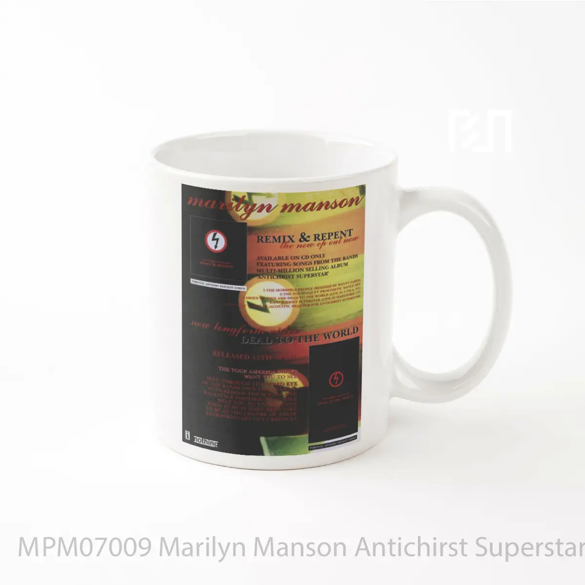 Mug Marilyn Manson Antichirst Superstar MPM07009