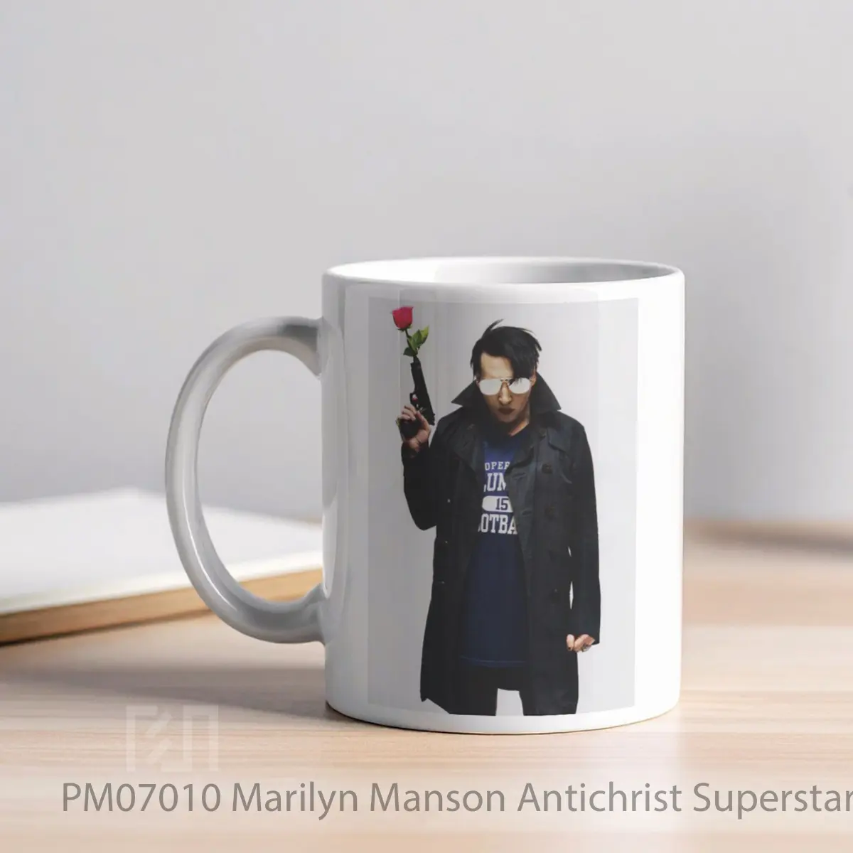 Mug Marilyn Manson Antichrist Superstar 1 MPM07010 - All-side / Desain