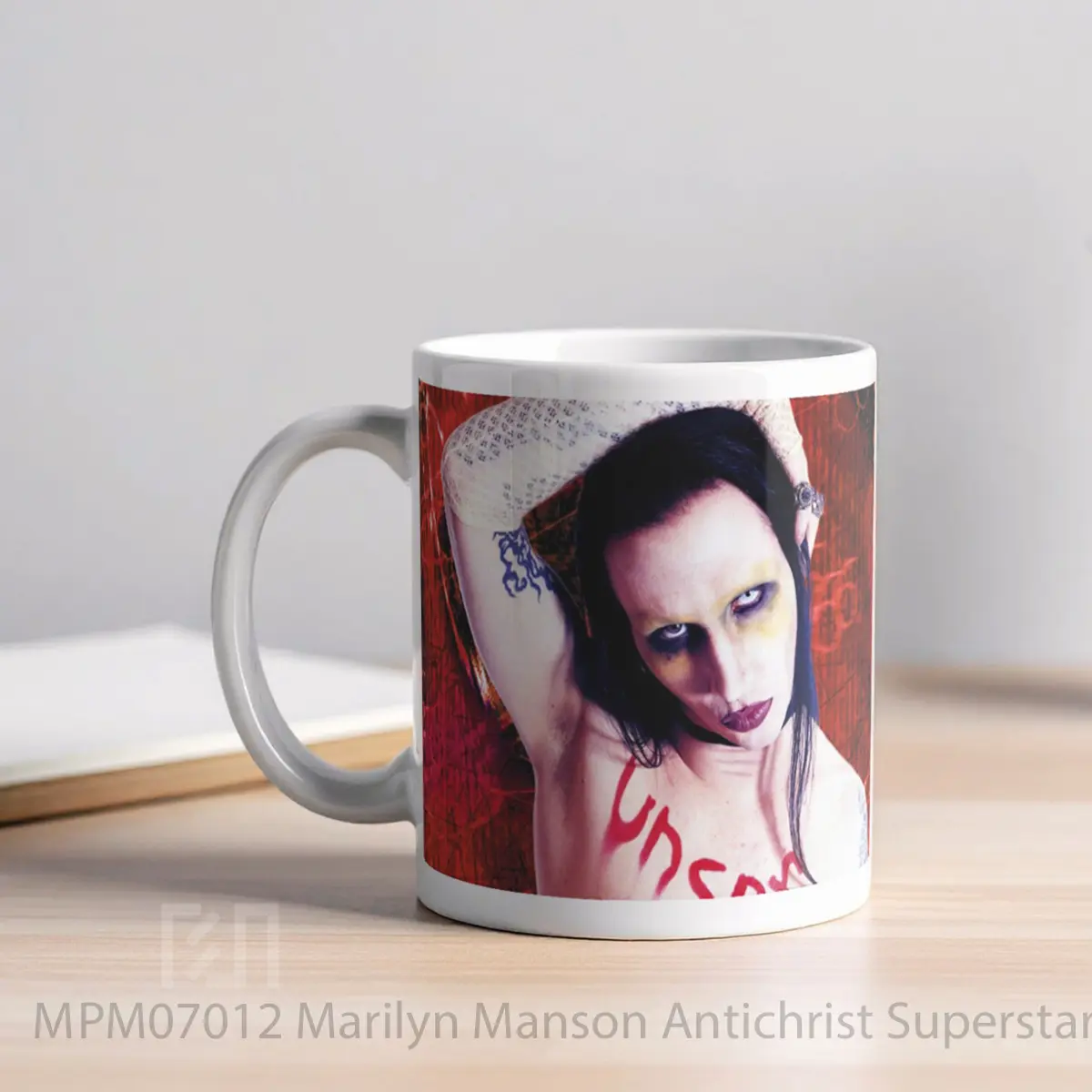 Mug Marilyn Manson Antichrist Superstar 3 MPM07012 - All-side / Desain