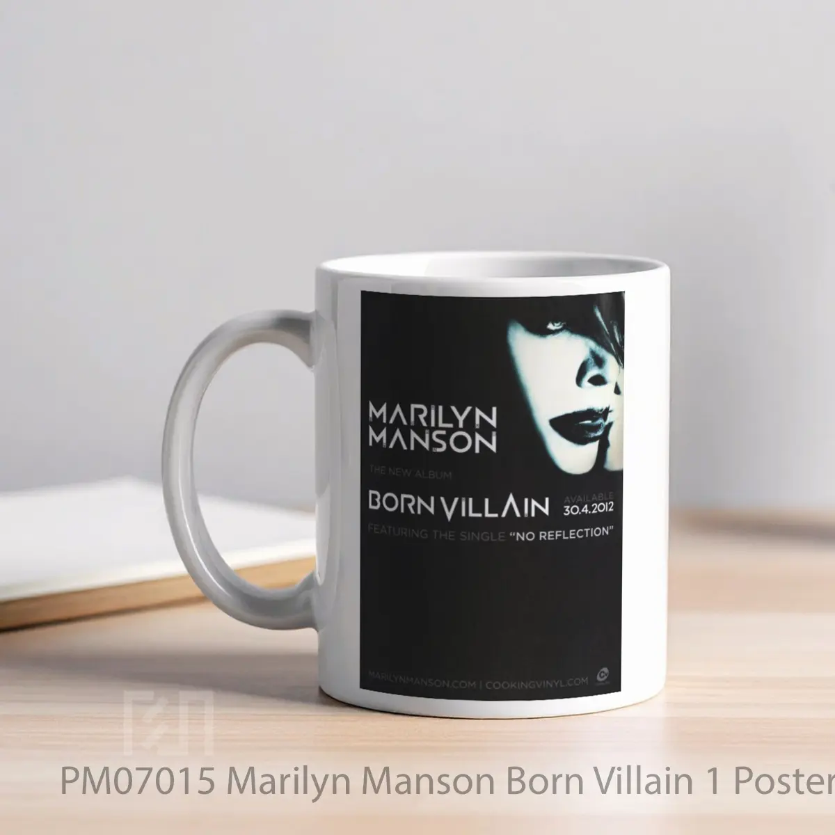 Mug Marilyn Manson Born Villain 1 MPM07015 - All-side / Desain
